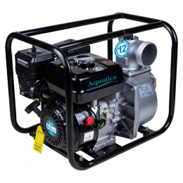 Мотопомпа 6.5л.с. Hmax 30м Qmax 65м³/ч (4-х тактный) AQUATICA (772532)