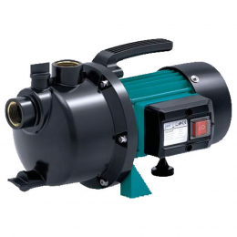 Насос центробежный самовсасывающий 0.6кВт Hmax 35м Qmax 50л/мин пластик LEO (775306)