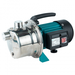 Насос центробежный самовсасывающий 0.8кВт Hmax 38м Qmax 58л/мин нерж LEO (775312)