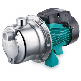 Насос центробежный самовсасывающий 0.75кВт Hmax 46м Qmax 55л/мин (нерж) LEO 3.0 (775354)
