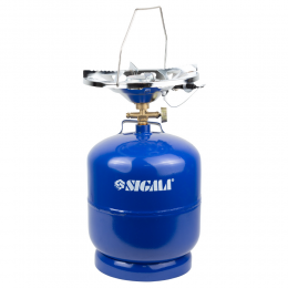 Комплект газовый кемпинг с пьезоподжигом Comfort 8л SIGMA (2903121)