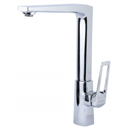 Смеситель BOLSENA Ø25 для кухни Г-излив на гайке CORSO (CB-4B237C) (9614100)