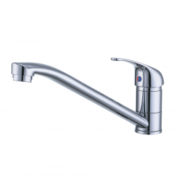 Смеситель IG Ø35 для кухни излив прямой 223мм на шпильке AQUATICA IG-2B249C (9709100)