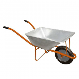 Тачка садовая одноколесная 58л 120кг колесо 13