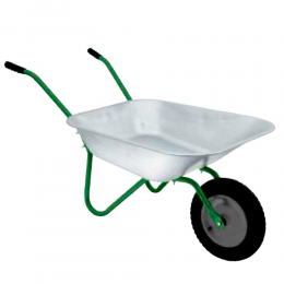 Тачка садовая одноколесная 65л 90кг колесо 14