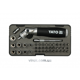 Викрутка-тримач YATO з насадками 1/4