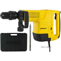 Відбійний молоток мережевий SDS-Max STANLEY 1600 Вт + кейс