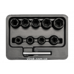 Головки для видалення зломаних гвинтів YATO 3/8