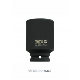Головка торцева ударна шестигранна YATO 3/4