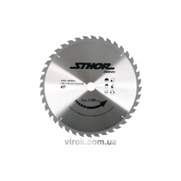 Диск пильний по дереву STHOR 350 х 30 х 3.2 мм 40 зубів