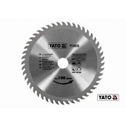 Диск пиляльний по дереву YATO 160 x 20 x 2.8 x 2 мм 48 зубців R.P.M до 9500 1/хв