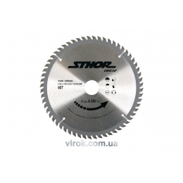 Диск пильний по дереву STHOR 210 х 30 х 2.2 мм 60 зубів