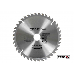 Диск пиляльний по дереву YATO 210 х 30 x 3.2 x 2.2 мм 40 зубців R.P.M до 8000 1/хв