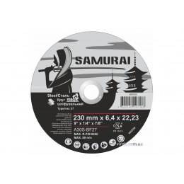 Круг шліфувальний по металу A30S-BF27  SAMURAY ТМ 