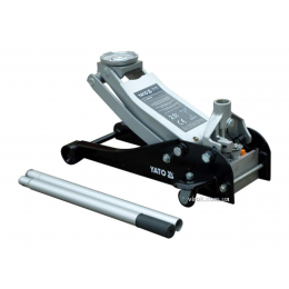 Домкрат гідравлічний підкатний YATO 2.5 т 89-457 мм