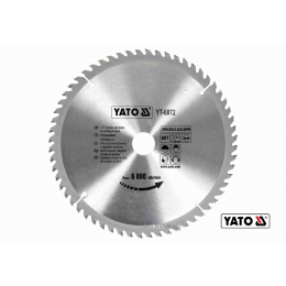 Диск пиляльний по дереву YATO 250 х 30 x 3.2 x 2.2 мм 60 зубців R.P.M до 6000 1/хв