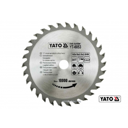 Диск пиляльний по дереву YATO 140 х 16 х 2.8 х 2 мм 30 зубців R.P.M до 10000 1/хв