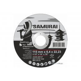 Круг шліфувальний по металу A30S-BF27  SAMURAY ТМ 