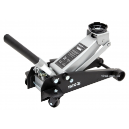 Домкрат гідравлічний підкатний YATO 3 т 130-465 мм