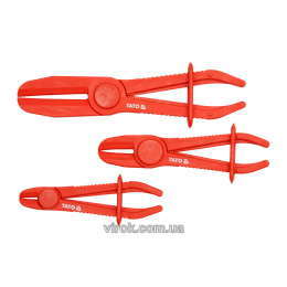 Затискачі для патрубків з фіксаторами YATO 1/4