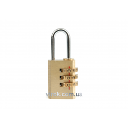 Замок навісний кодовий VOREL 25 мм