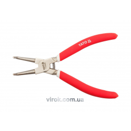 Знімач стопорних кілець YATO зігнутий стискання l=225 мм