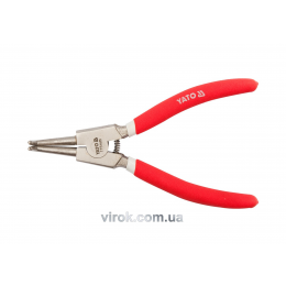 Знімач стопорних кілець YATO зігнутий розтискання l=225 мм