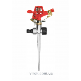Зрошувач імпульсний 6-режимний на оцинкованій піці YATO 24 м