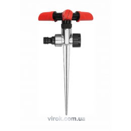 Зрошувач обертовий на оцинкованій піці YATO 14 м