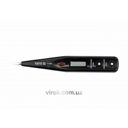 Індикатор напруги цифровий YATO 12-250 В