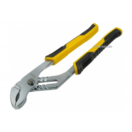Кліщі переставні STANLEY з ізольованими ручками l=250 мм