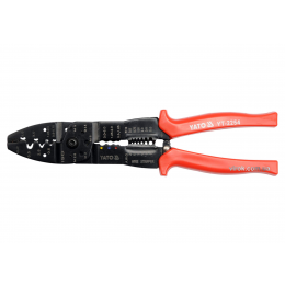 Кліщі для обтискання і зачистки проводів YATO 250 мм