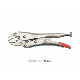 Кліщі зажимні YATO CrMo l=180 мм