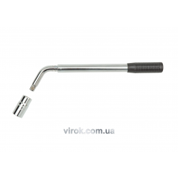 Ключ балонний телескопічний L-подібний VOREL 17 x 19 мм 360-510 мм