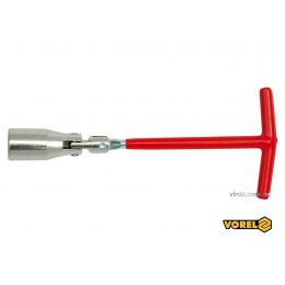 Ключ для свічок шарнірний VOREL 16 мм
