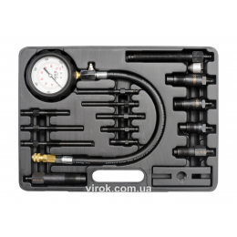 Компресометр для дизельних двигунів YATO 70 бар 16 шт