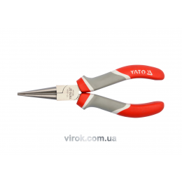 Круглогубці нікельовані YATO 160 мм