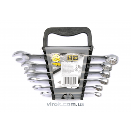 Набір ключів ріжково-накидних VOREL М8-17 мм 6 шт