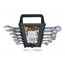 Набір ключів ріжково-накидних VOREL М8-17 мм 6 шт