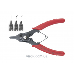 Знімач стопорних кілец YATO комбінований L=160 мм