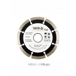 Диск відрізний алмазний YATO 