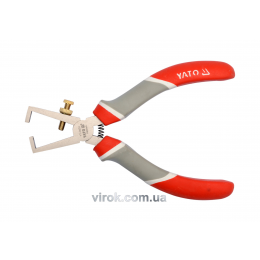 Кусачки для зачистки проводів YATO 160 мм