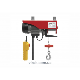 Лебідка електрична канатна YATO 900 Вт 250/500 кг