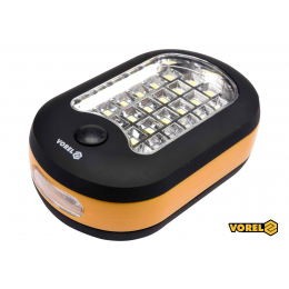 Ліхтар навісний світлодіодний VOREL 20+3 LED 96 x 63 x 32 мм 3 x ААА