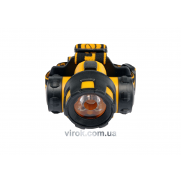 Ліхтар на чоло світлодіодний VOREL 1 Вт 70 x 55 x 48 мм 3 x ААА