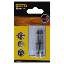 Насадка викруткова STANLEY хрестова PZ2 х 50 мм 2 шт