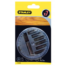 Набір насадок викруткових STANLEY з магнітним тримачем 7 шт