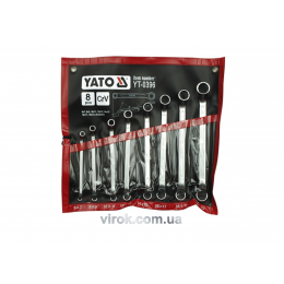 Набір ключів накидних YATO М6-22 мм 8 шт