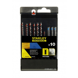 Набір полотен для електролобзика STANLEY 10 шт