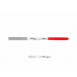Надфиль алмазний плоский YATO 160/50 х 4 мм